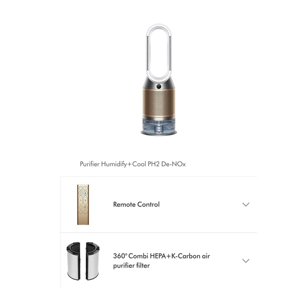 تصفیه هوای دایسون PH05 | Dyson Purifier Humidify+Cool PH2 De-NOx — تصویر ۲