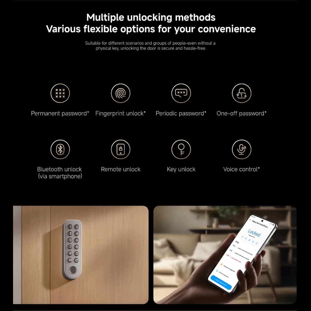 قفل هوشمند شیائومی Xiaomi Self-Install Smart Lock — تصویر ۷
