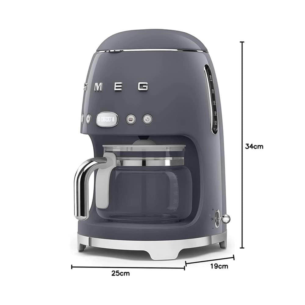 قهوه ساز اسمگ Smeg Drip Coffee Machine DCF02RD — تصویر ۳