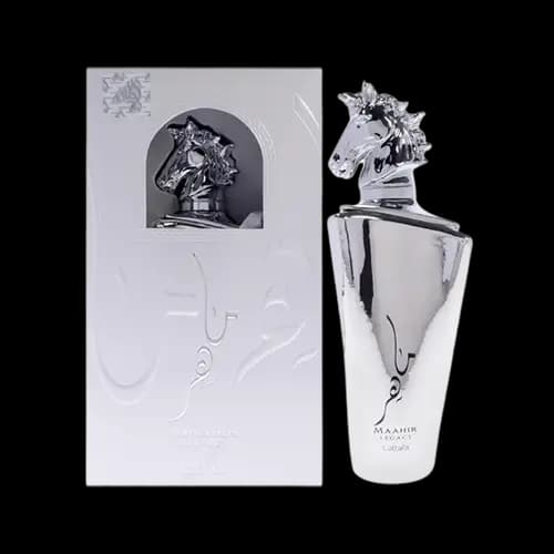 عطر لطافه ماهر لگاسی نقره ای (مشابه پارفومز د مارلی سدلی) ادو پرفیوم 100 میل اماراتی | Lattafa Maahir Legacy 100ml EDP