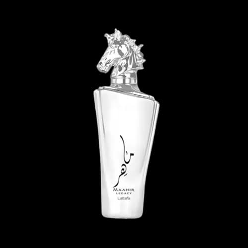 عطر لطافه ماهر لگاسی نقره ای (مشابه پارفومز د مارلی سدلی) ادو پرفیوم 100 میل اماراتی | Lattafa Maahir Legacy 100ml EDP — تصویر ۲