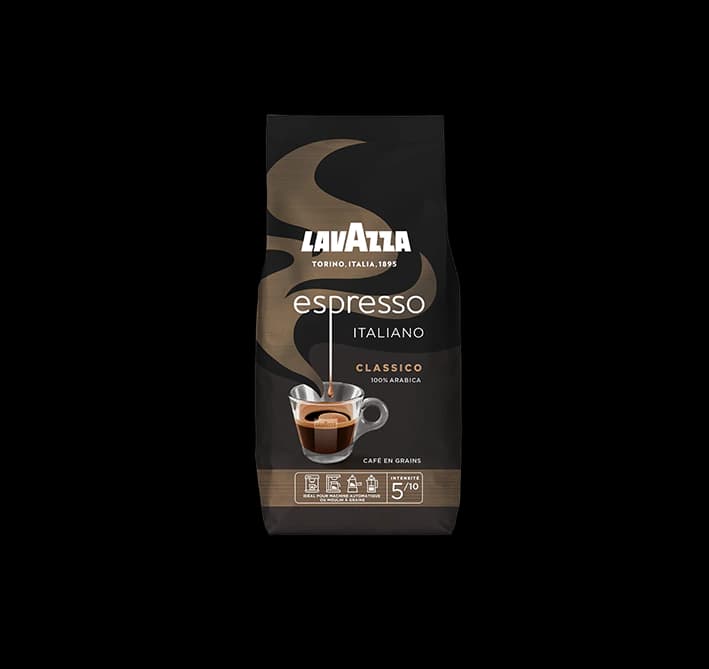 دانه قهوه 1 کیلویی لاوازا|lavazza مدل Espresso Italiano Classico