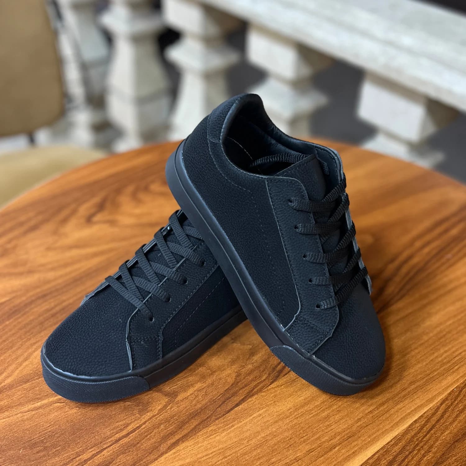 کتونی ونس مشکی اعتمادپا کد 569 — تصویر ۴