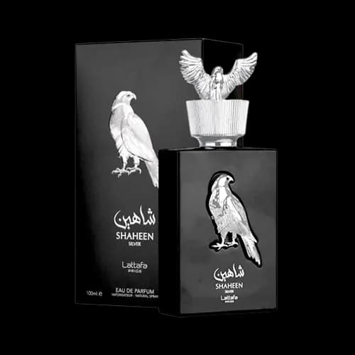 ادکلن لطافه شاهین سیلور (مشابه کرید اونتوس) ادو پرفیوم 100 میل اماراتی | Lattafa Shaheen Silver 100ml EDP