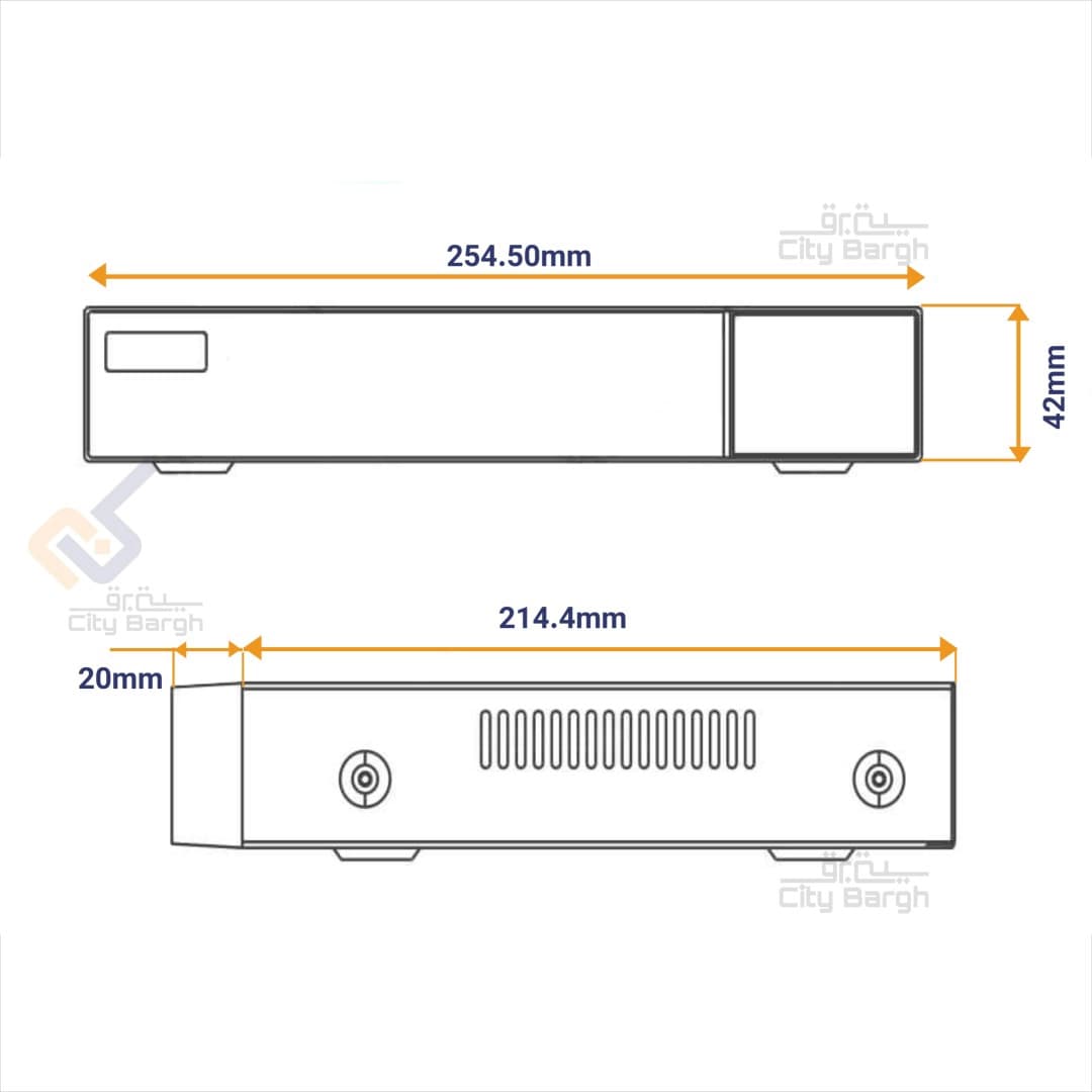 دستگاه DVR سیماران مدل SM-XVN11601L2-V2 — تصویر ۳