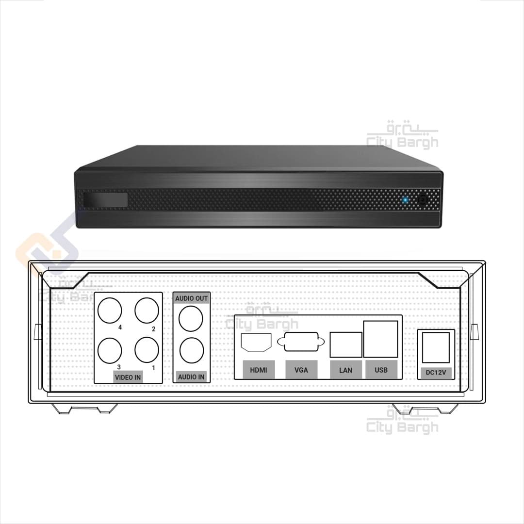 دستگاه DVR سیماران مدل SM-XVS1401L2 — تصویر ۲