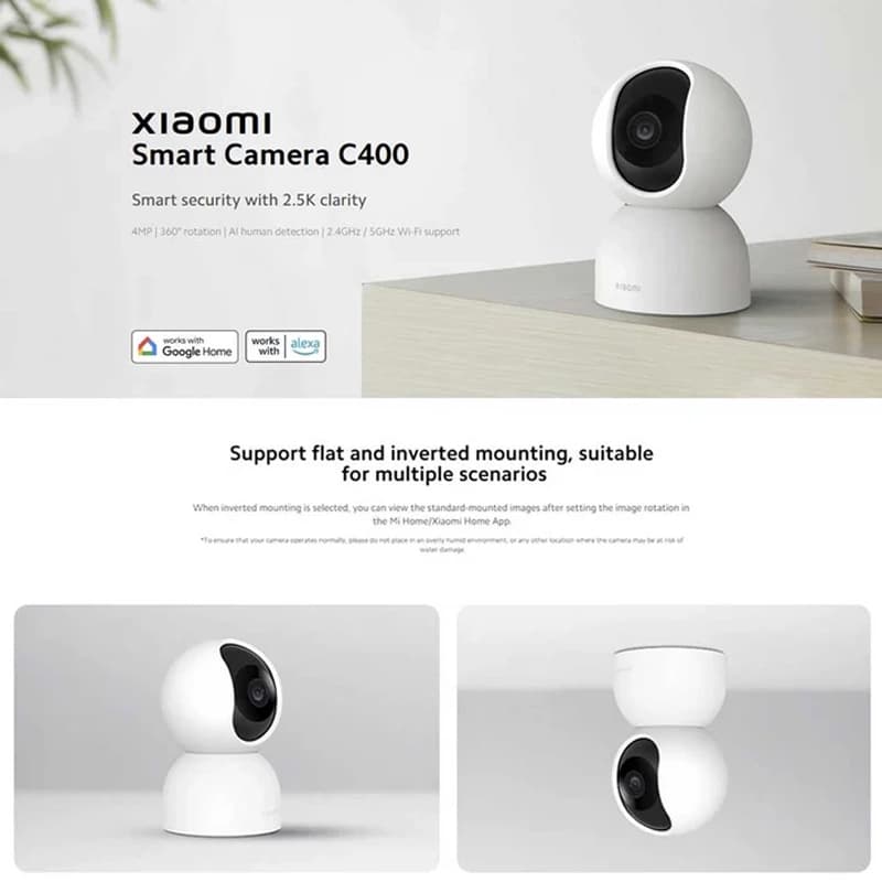 دوربین مدار بسته شیائومی Xiaomi Smart Camera C400 2.5K — تصویر ۴