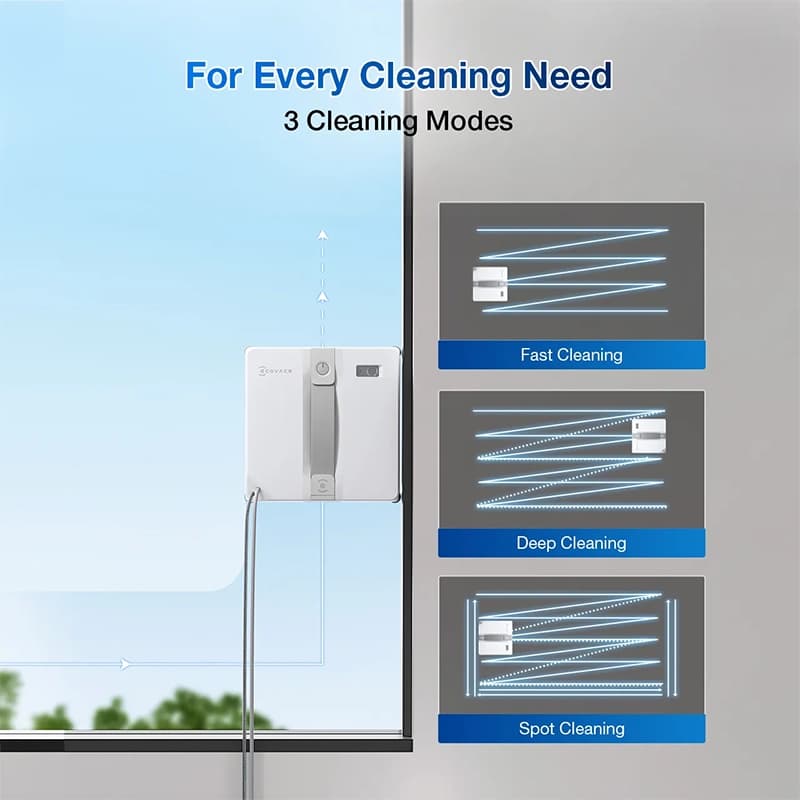 ربات شیشه‌شوی هوشمند WINBOT MINI | Ecovacs — تصویر ۴