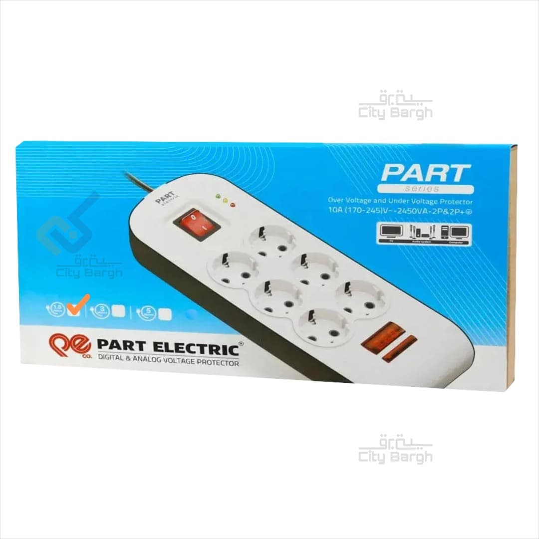 محافظ 6 خانه دیجیتال کابل 1/8 پارت الکتریک — تصویر ۶
