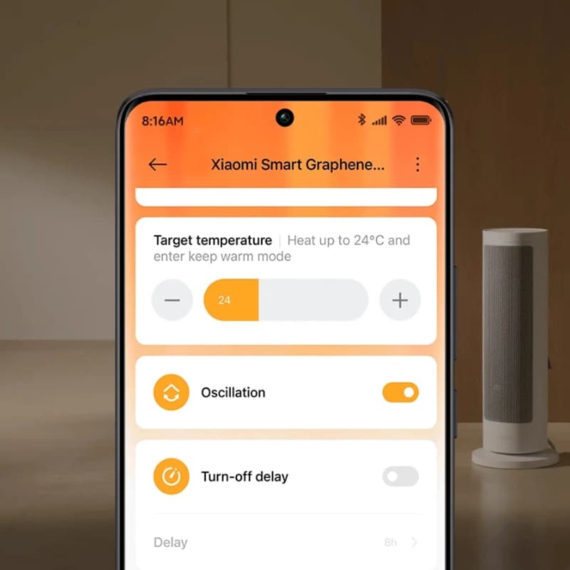 بخاری هوشمند فن دار شیائومی مدل Xiaomi Fan Heater — تصویر ۳