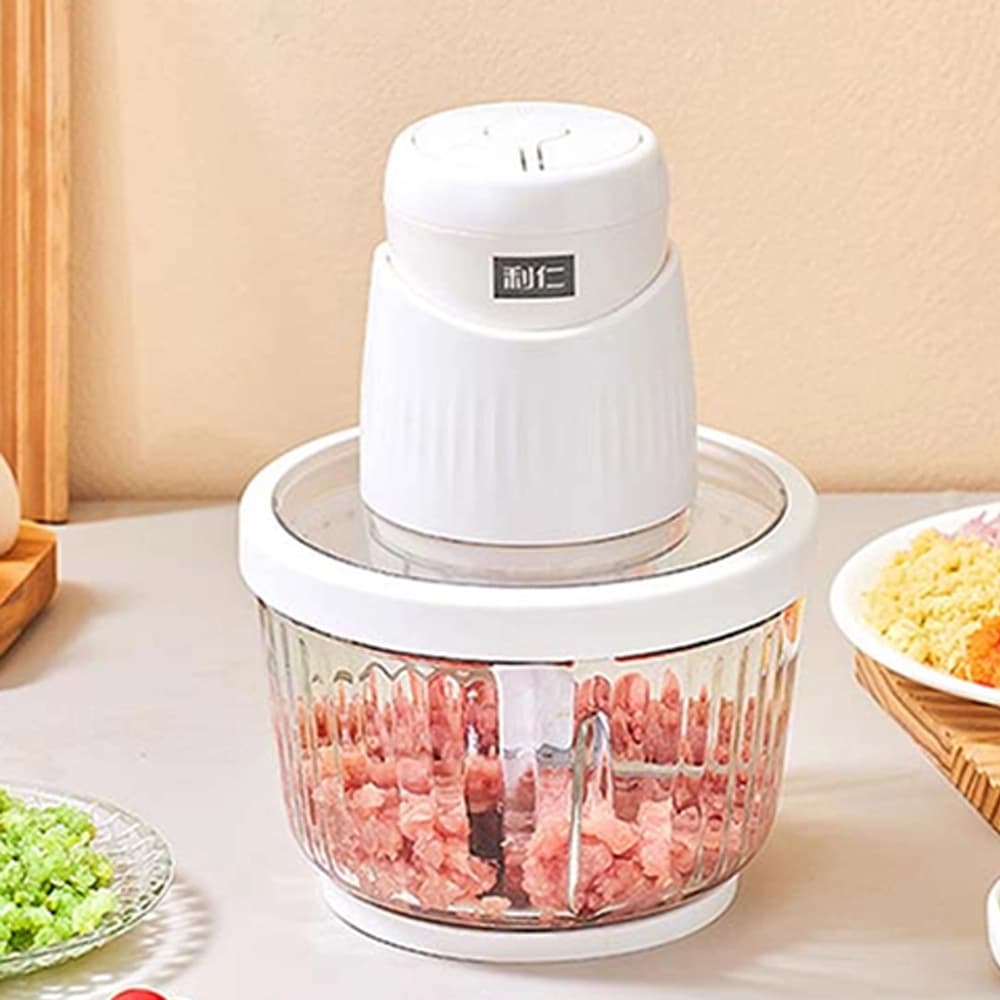 خردکن و غذاساز شیائومی Liven Food Processor Meat Grinder JRJ-W320 — تصویر ۵