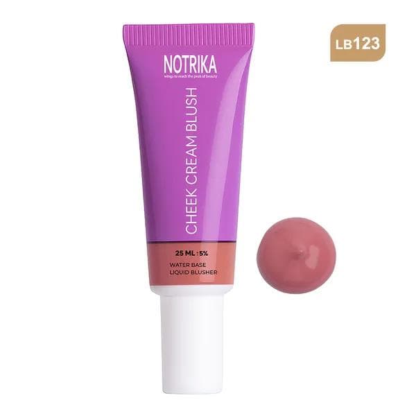رژگونه مایع نوتریکا رنگ LB123 — تصویر ۴