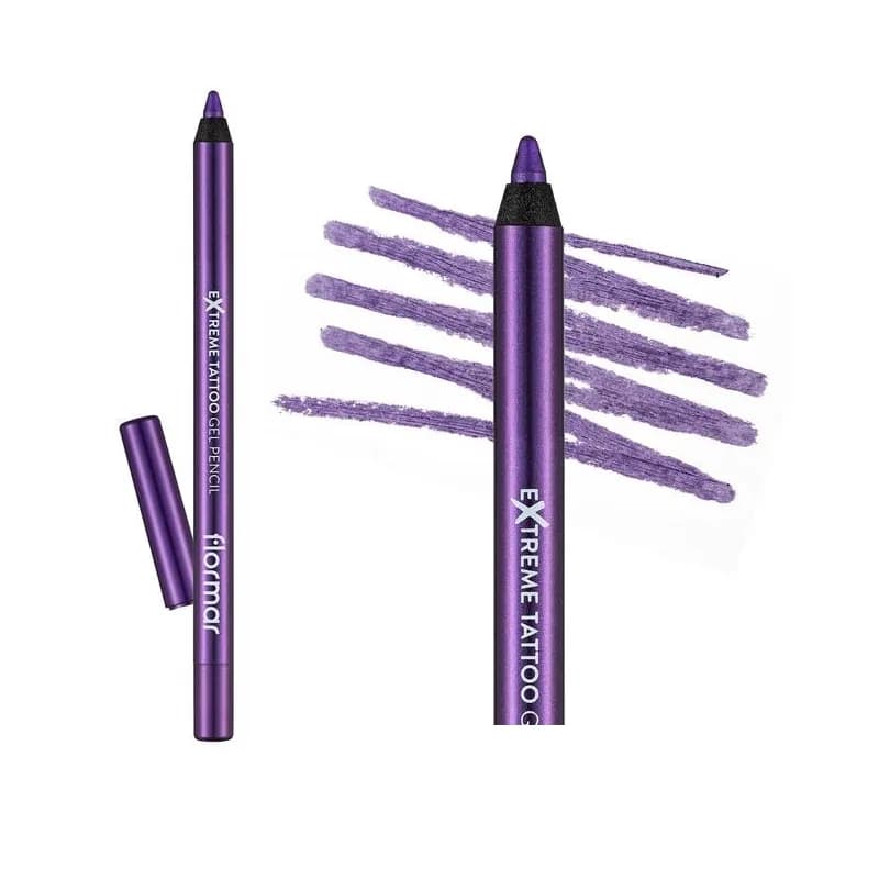 مداد چشم ژلی اکستریم تاتو فلورمار رنگ 011 PURPLE BLAZE