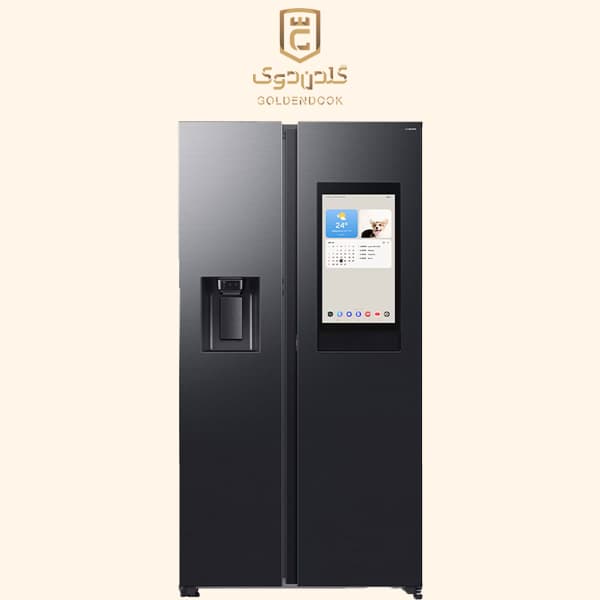 یخچال ساید بای ساید سامسونگ مدل RS90F66B1FAE — تصویر ۳