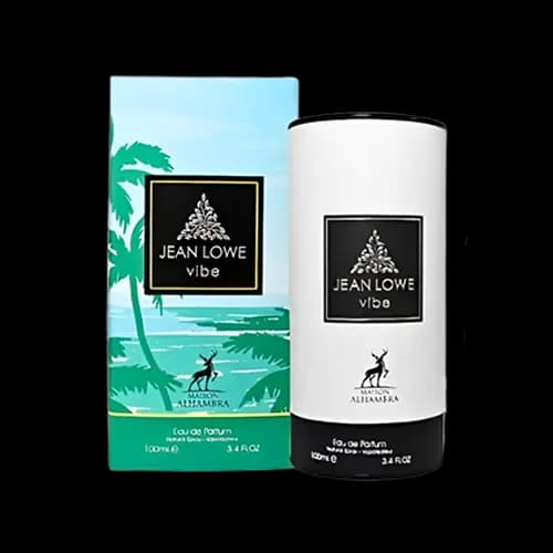 عطر و ادکلن الحمبرا لویی ویتون پسیفیک چیل (جین لوو وایب) ادو پرفیوم 100 میلی لیتر شرکتی | Alhambra Jean Lowe Vibe 100ml EDP — تصویر ۲