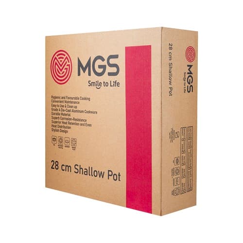 تابه گرانیت MGS سایز 28 تکدسته ایتالیاB — تصویر ۸