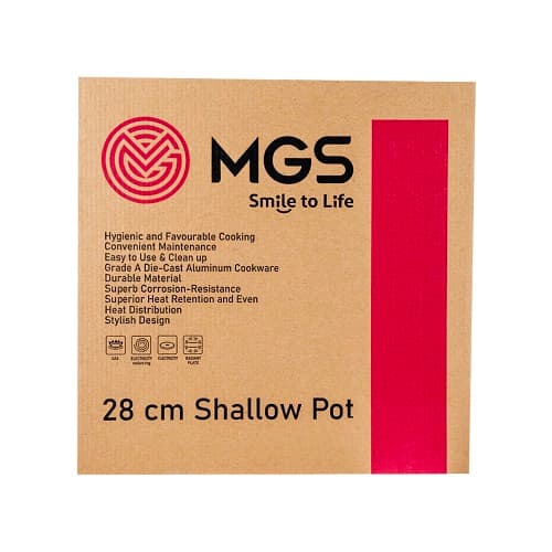 تابه گرانیت MGS سایز 28 تکدسته ایتالیاB — تصویر ۷