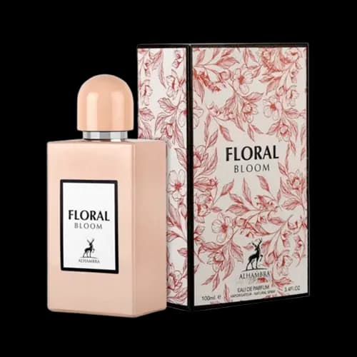 عطر و ادکلن الحمبرا گوچی بلوم صورتی (فلورال بلوم) ادو پرفیوم 100 میلی لیتر شرکتی | Alhambra Floral Bloom 100ml EDP