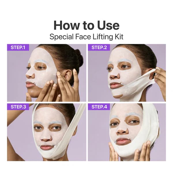 ماسک ضدچروک بایولیفتینگ شماره ۹ نامبوزین numbuzin No.9 NAD+ BIO Lifting-sil Full Face Mask — تصویر ۴