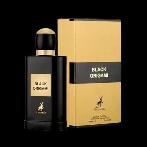 عطر و ادکلن الحمبرا تام فورد بلک ارکید (بلک اوریگامی) ادو پرفیوم 100 میلی لیتر شرکتی | Alhambra Black Origami 100ml EDP