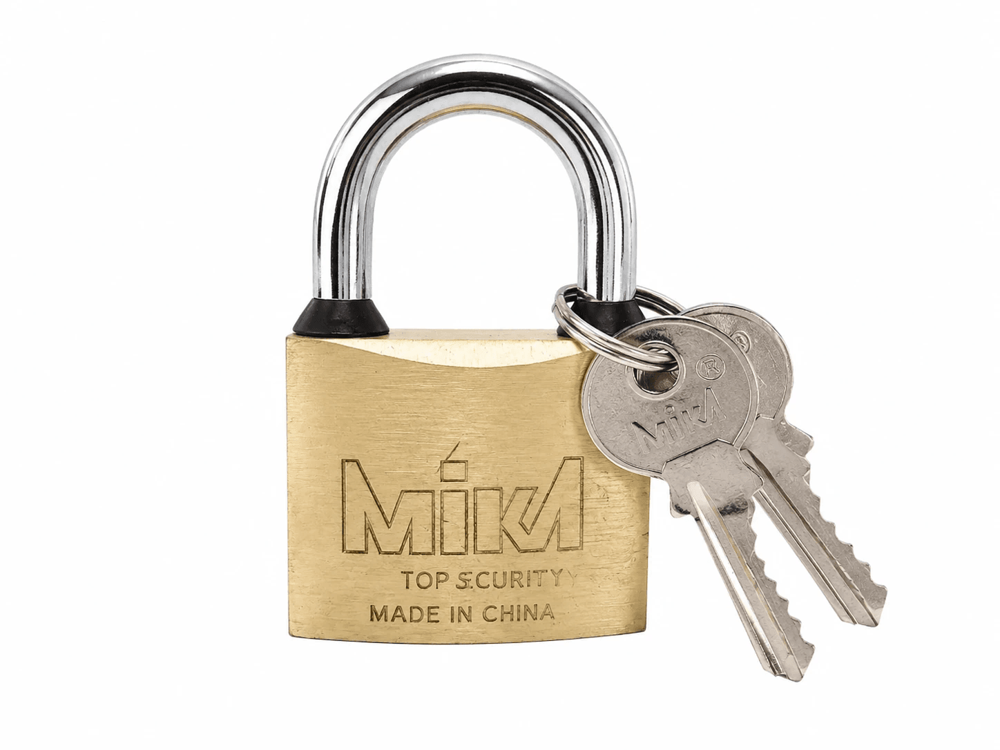 قفل آویز mika مدل Top Security برنجی