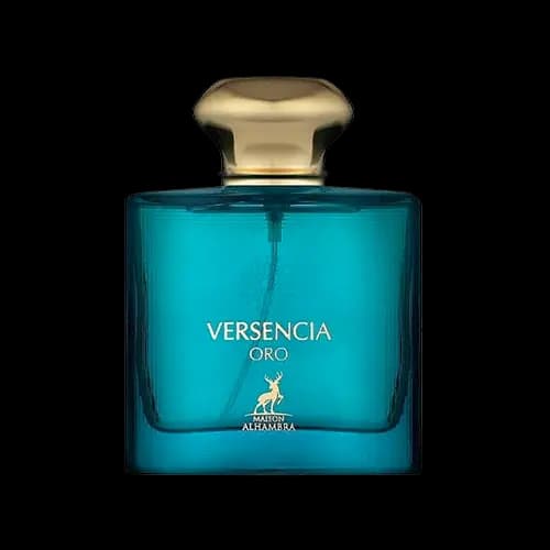 عطر و ادکلن الحمبرا ورساچه اروس (ورسنسیا ارو) ادو پرفیوم 100 میلی لیتر شرکتی | Alhambra Versencia Oro 100ml EDP — تصویر ۳