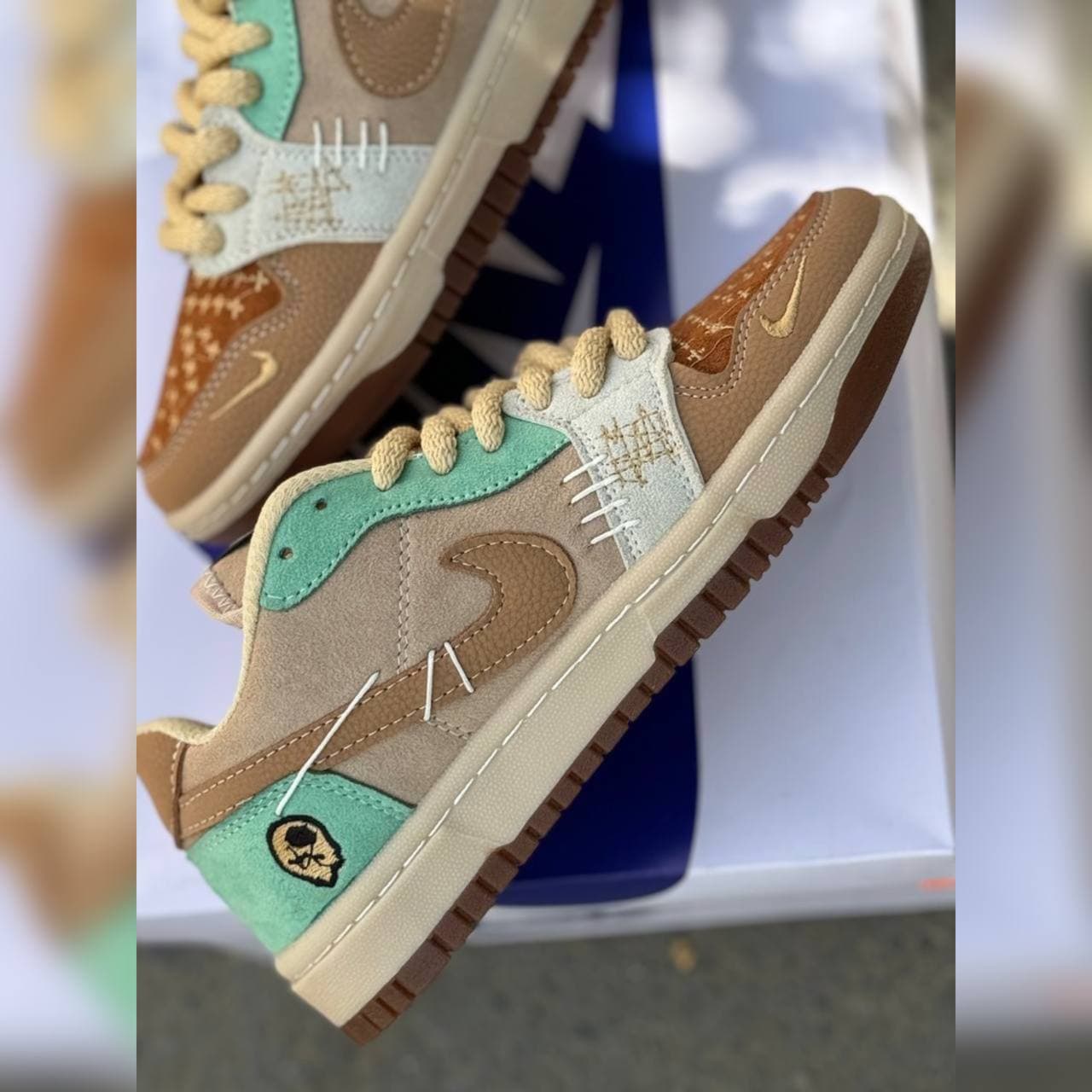 کتونی نایک جردن وان وودو nike air jordan 1 voodoo کد 337