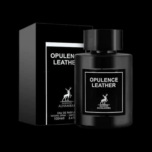 عطر و ادکلن الحمبرا تام فورد امبر لدر (اپیولنس لدر) ادو پرفیوم 100 میلی لیتر شرکتی | Alhambra Opulence Leather 100ml EDP