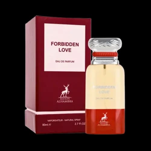 عطر و ادکلن الحمبرا تام فورد لاست چری (فوربیدن لاو) ادو پرفیوم 80 میلی لیتر شرکتی | Alhambra Forbidden Love 80ml EDP