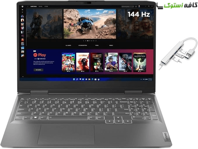 لپ تاپ 15.6 اینچی گیمینگ لنوو مدل Lenovo LOQ 2023 اپن باکس — تصویر ۷