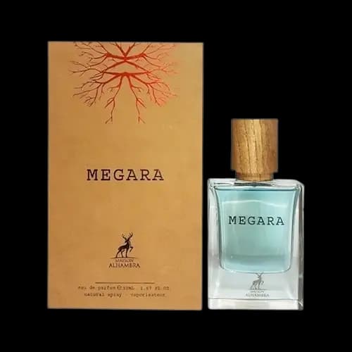 عطر و ادکلن الحمبرا اورتو پاریسی مگاماره (مگارا) ادو پرفیوم 50 میلی لیتر شرکتی | Alhambra Megara 50ml EDP