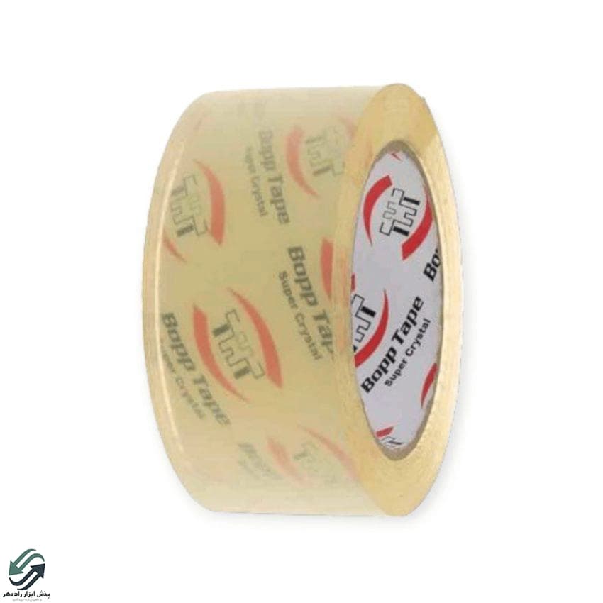 نوار چسب 5سانتی تی اچ تی (THT) قرمز 90 یارد