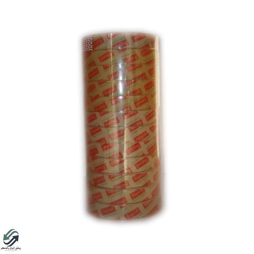 چسب نواری تاپ رول عرض 1.8 سانتی متر بسته 12 عددی