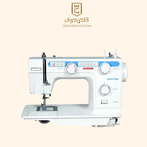 چرخ خیاطی ژانومه مدل 399 BLUE