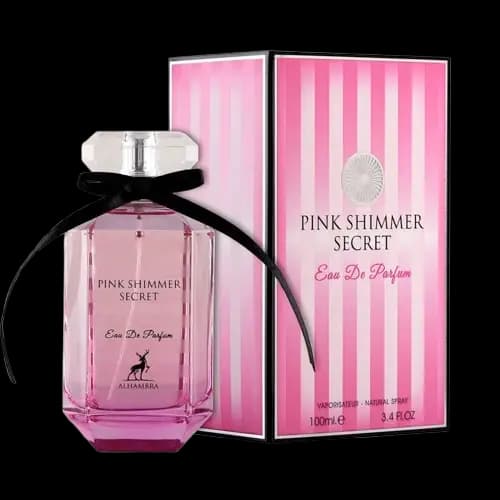 عطر و ادکلن الحمبرا ویکتوریا سکرت بامب شل (پینک شیمر سکرت) ادو پرفیوم 100 میلی لیتر شرکتی | Alhambra Pink Shimmer Secret 100ml EDP