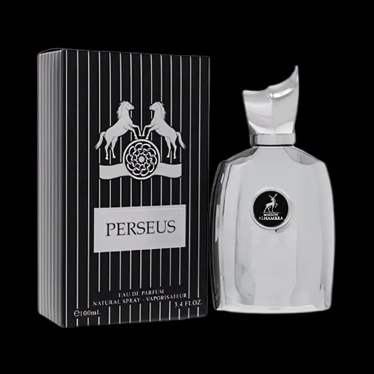 عطر و ادکلن الحمبرا د مارلی پگاسوس (پرسیوس) ادو پرفیوم 100 میلی لیتر شرکتی | Alhambra Perseus 100ml EDP — تصویر ۲