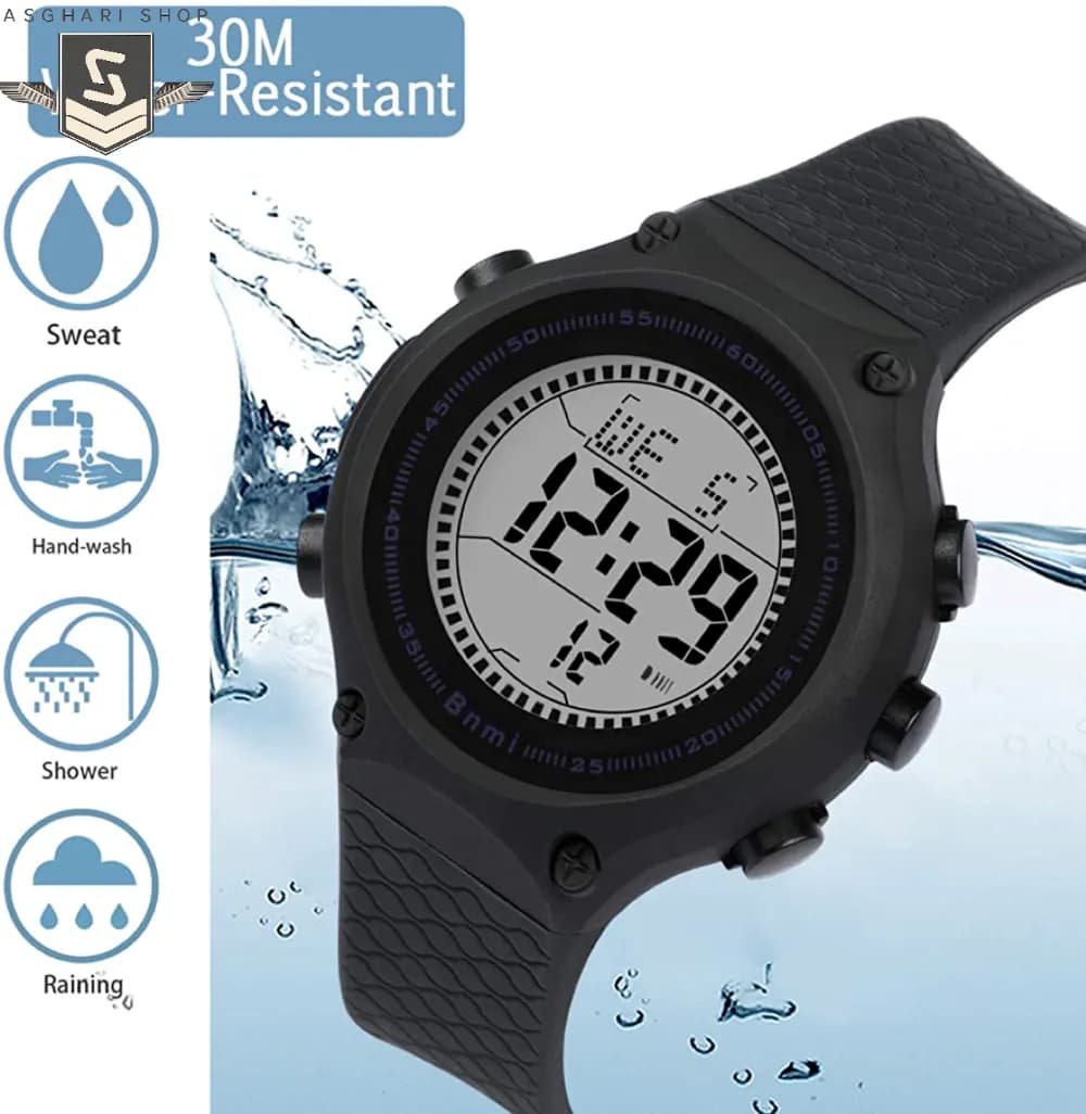 ساعت مچی دیجیتال اسپرت Bnmi مدل 1810G — تصویر ۴