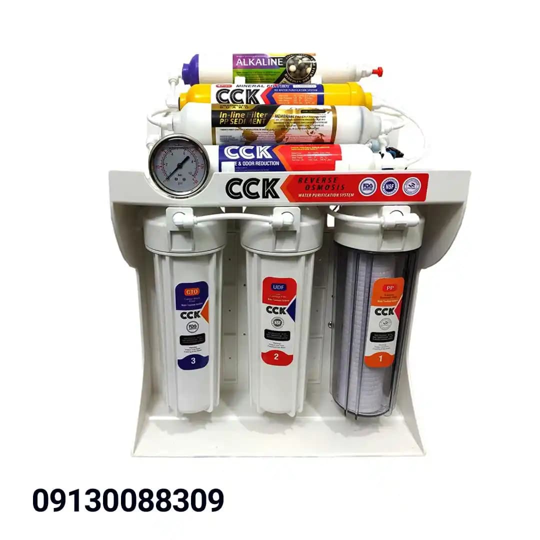 دستگاه تصفیه آب سی سی کا cck هشت 8 مرحله
