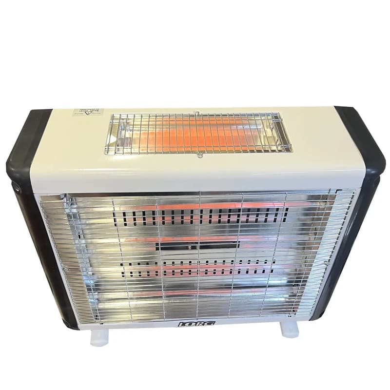 بخاری برقی 5 شعله فن دار لورج — تصویر ۳