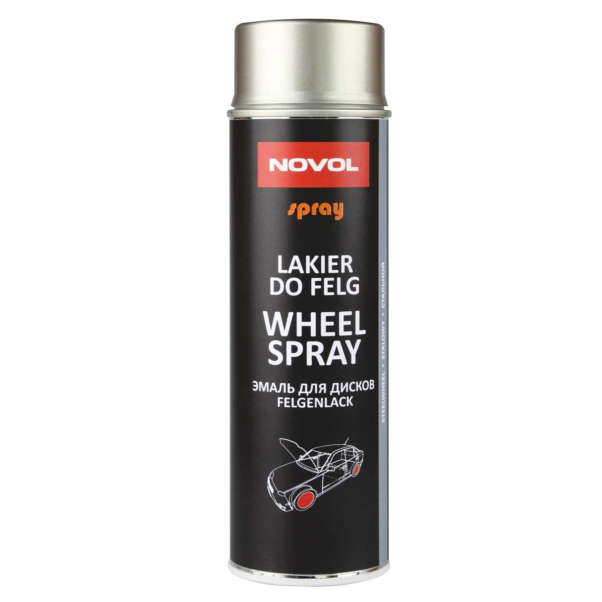 اسپری رنگ رینگ استیل نوول – NOVOL SPRAY WHEEL SPRAY STEEL