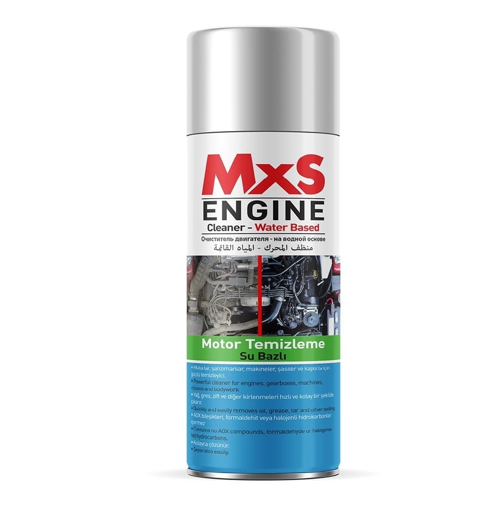 اسپری تمیز کننده محفظه موتور پایه آبی ام ایکس اس –-Water Based MXS Engine Cleaner Spray