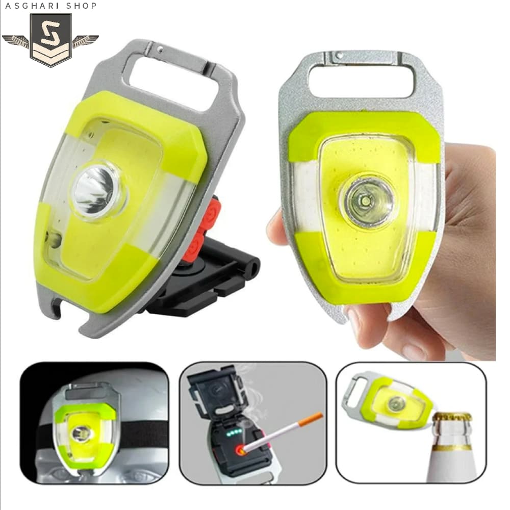 چراغ‌قوه و هدلایت چندکاره مدل Multifunction Portable Light — تصویر ۴