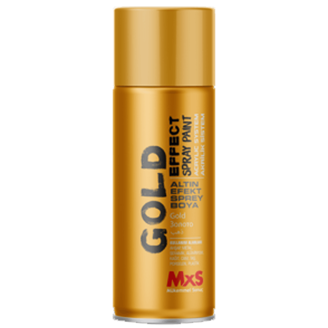 اسپری رنگ طلایی ام ایکس اس – MXS Gold Effect Spray