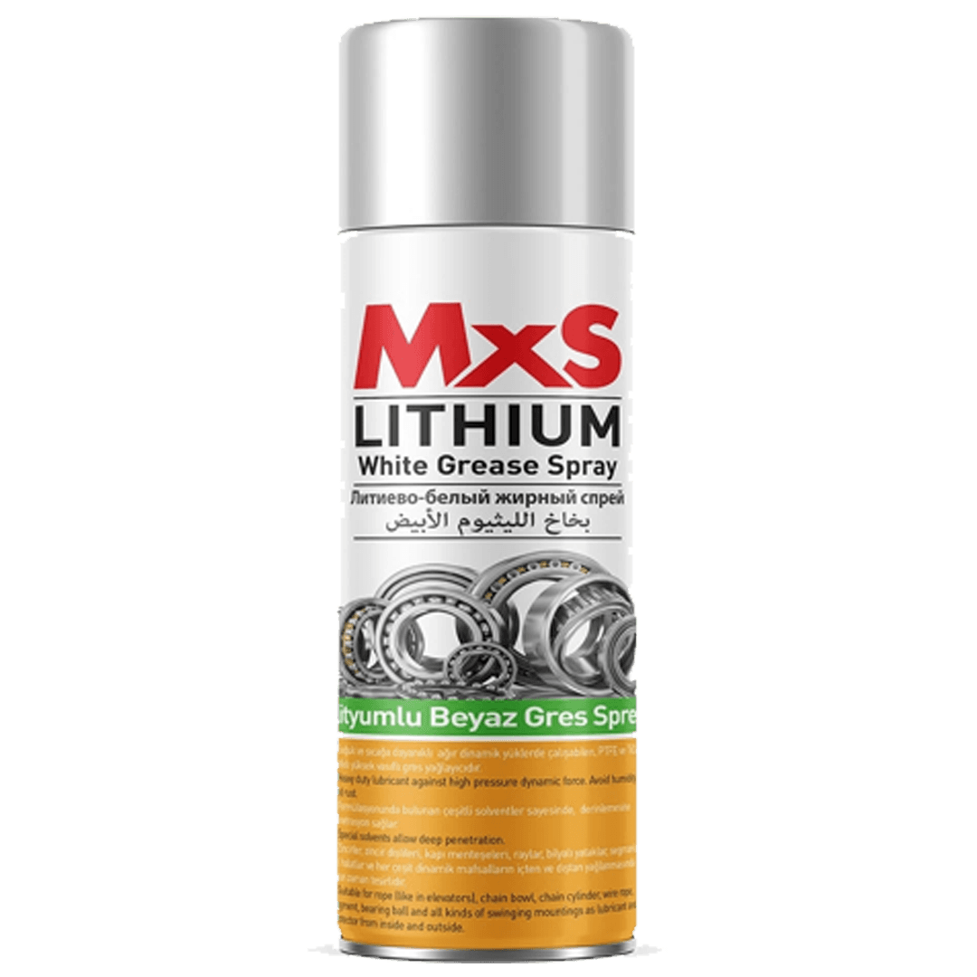 اسپری گریس لیتیوم سفید ام ایکس اس – MXS Lithium White Grease Spray
