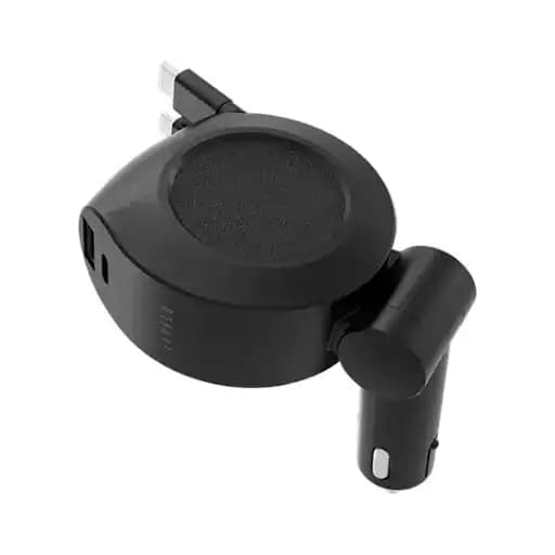 شارژر فندکی ۴ کاره لولو مدل lvl-orbis-41-bk — تصویر ۳