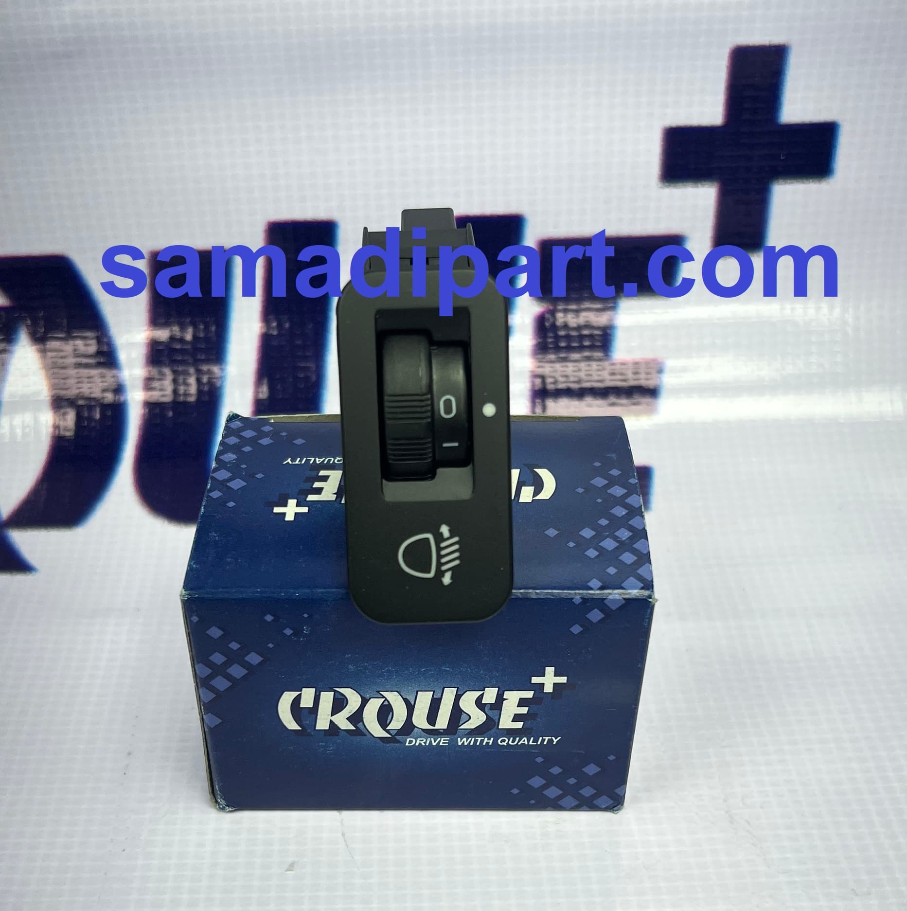 کلید تنظیم نور چراغ جلو 206 کروز (CR33060802) — تصویر ۲