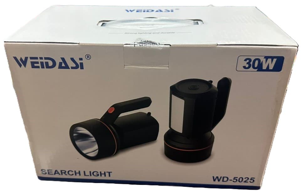 نورافکن شارژی ویداسی WD-5025 — تصویر ۳