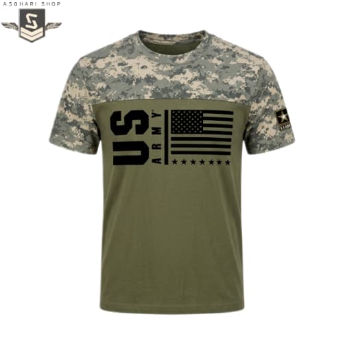 تیشرت تاکتیکال مردانه طرح US ARMY