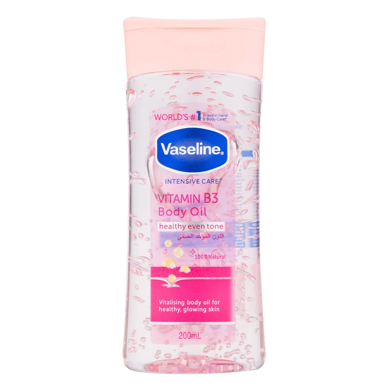 روغن بدن وازلین ویتامین ب3 | Vaseline Vitamin B3 Body Oil