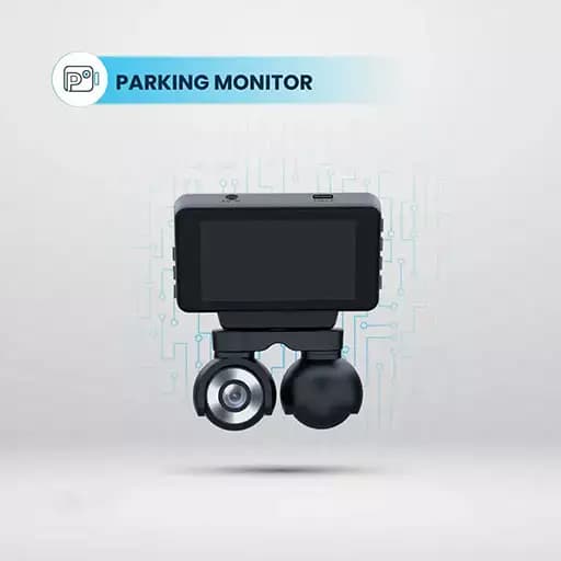 دشکم و دوربین 4k ثبت وقایع خودرو با دو دلنز پاورولوژی مدل p4kcam108 — تصویر ۶